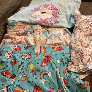 Unicorn skirts and shirt
